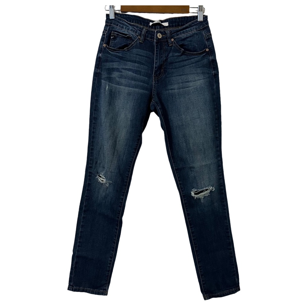 KanCan Distressed Highwaisted Skinny Jeans Size 28‎